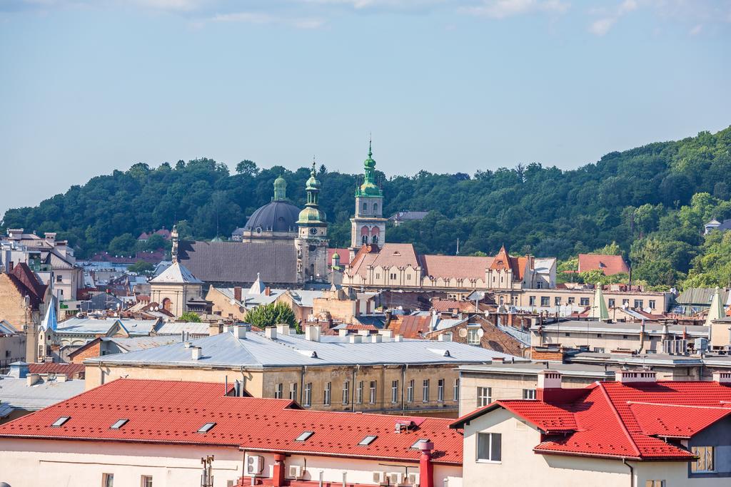 Apartment On Arkhipenka With Panorama View Lviv Kültér fotó