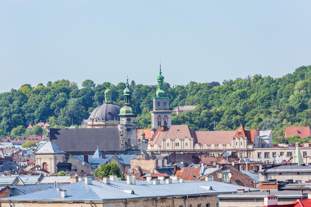 Apartment On Arkhipenka With Panorama View Lviv Kültér fotó