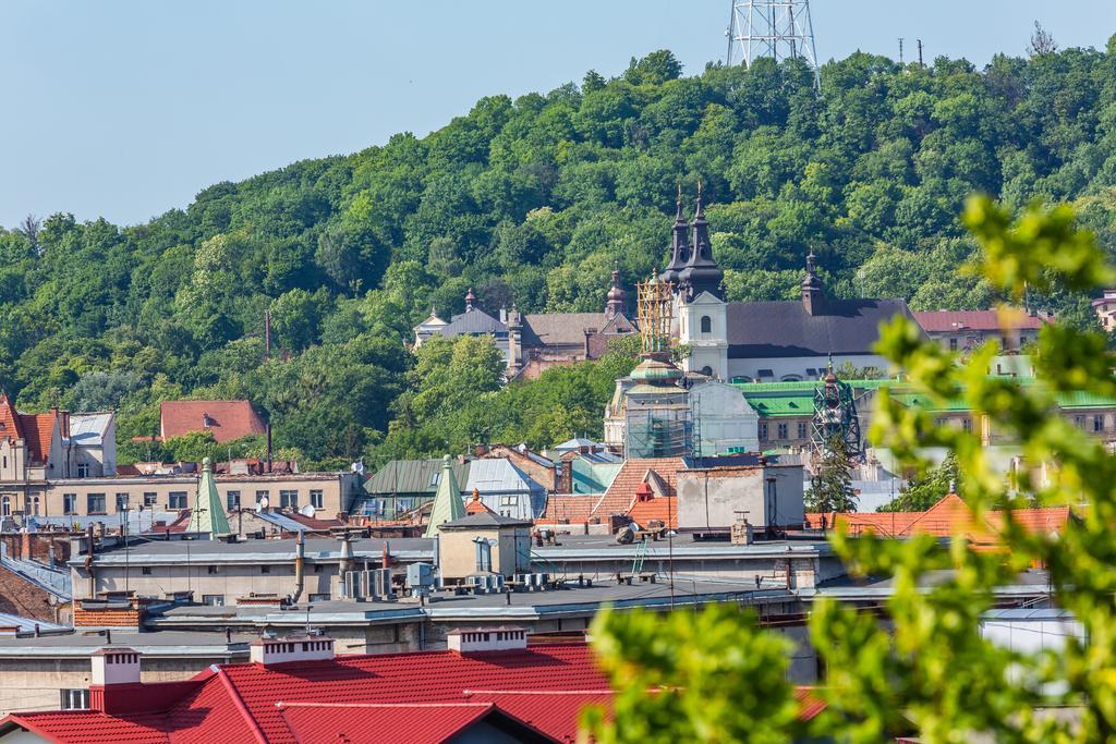 Apartment On Arkhipenka With Panorama View Lviv Kültér fotó